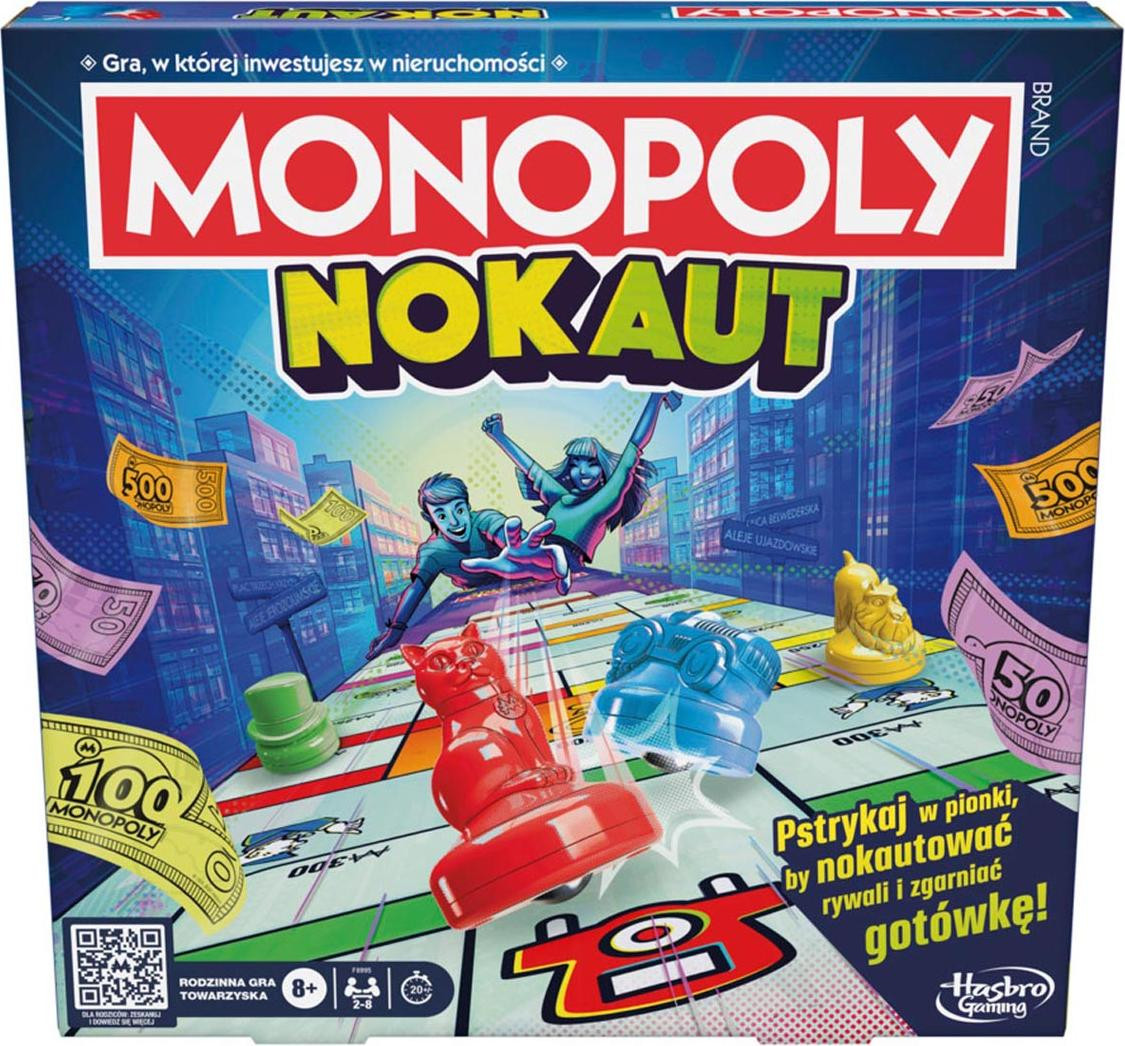 Hasbro Monopoly Knockout bordspel voor 8 spelers
