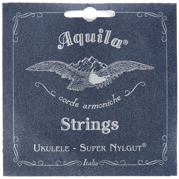 Aquila 128U Super Nylgut Baritone Blanc avec reflets nacrés