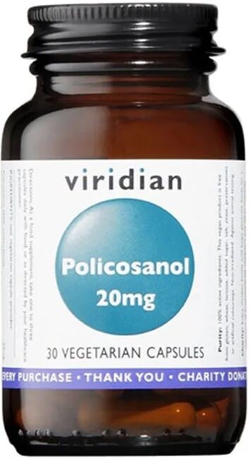 Viridian Policosanol 20 mg 30 VCaps