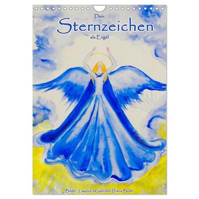 Dein Sternzeichen als Engel (Wandkalender 2027 DIN A4 hoch), CALVENDO Monatskalender