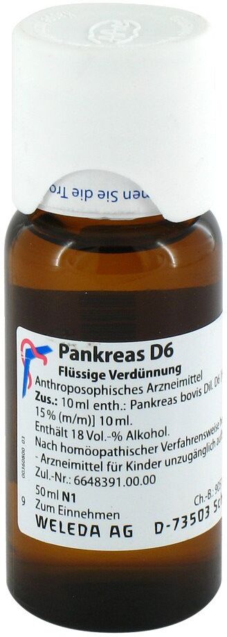 Weleda Pankreas D6 Dilution