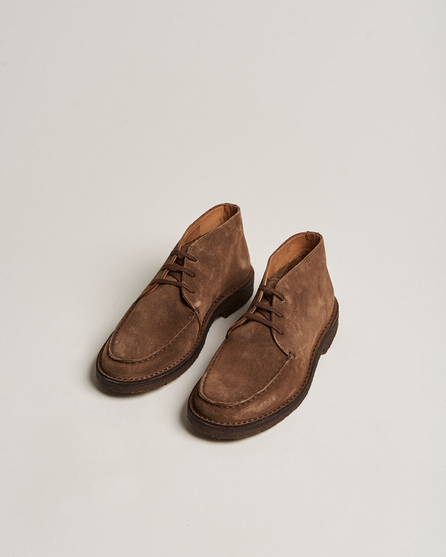 Drake's Crosby Moc-Toe Suede Chukka Boots Brown men EU44,5 Brun
