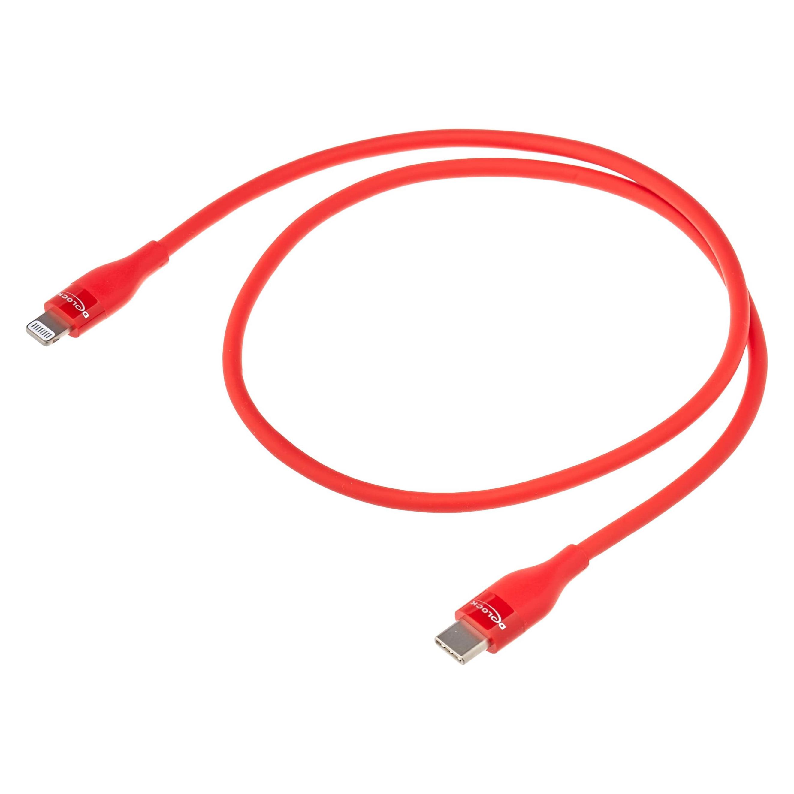 Delock USB-Kabel rot USB C - USB C 0.5 m (0.50 m, USB 2.0) (86633)