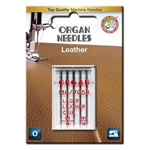 Organ Needle Organ 130/705 H Leder a5 st. 090/100 Blister (130/705 H-L)