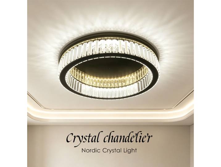 Luminaire en cristal nordique pour salon, lampe de mariage, lampe suspendue pour salle à manger, hôtel, hall, luminaire d'intérieur, appareil électroménager