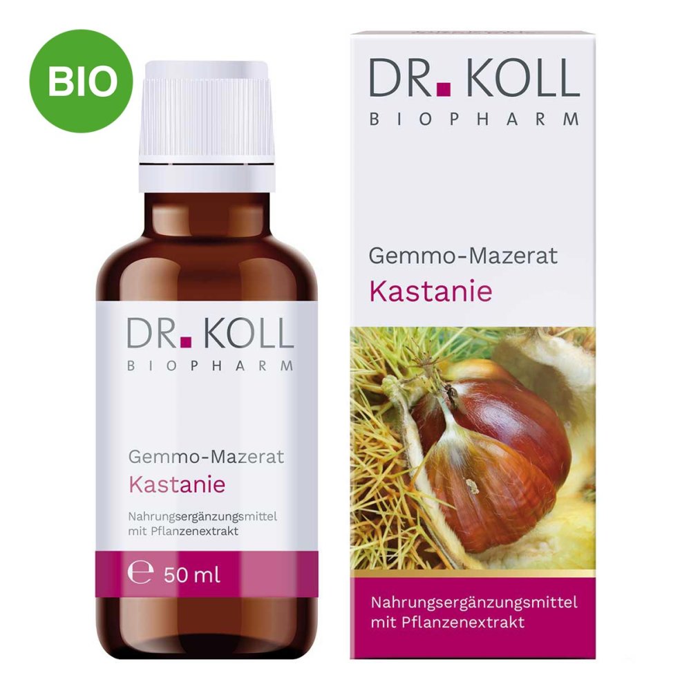 Dr. Koll Biopharm GmbH Gemmo Mazerat Kastanie Doktor koll Castanea Vesca Tro. 18468028