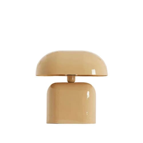 Light & Living Tafellamp Todd Ovaal Metaal Beige B: 37 cm, D: 26 cm, H: 37 cm
