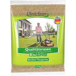 Classic Green Rasensaat Berliner Tiergarten | 2,5 kg Rasensaat