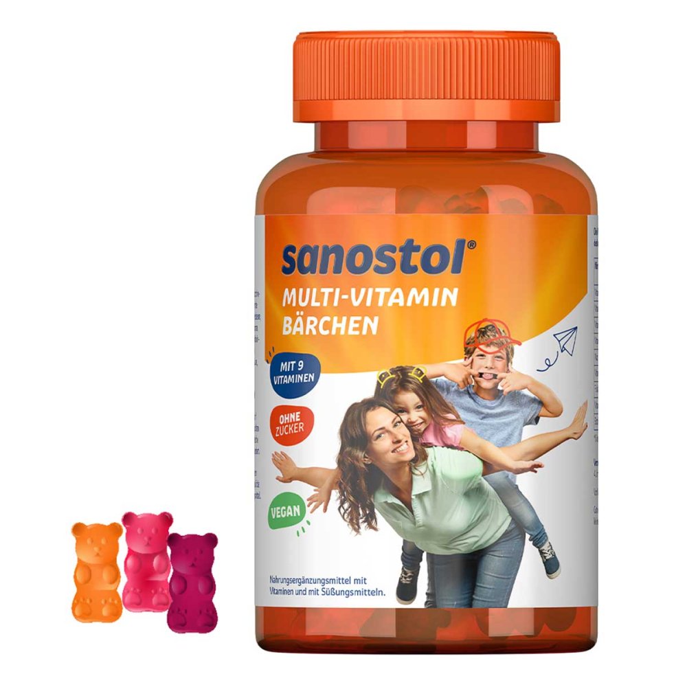 DR. KADE Pharmazeutische Fabrik GmbH Sanostol Multi-Vitamin Bärchen 17873146