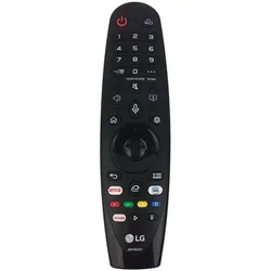 LG Fernbedienung AN-MR20GA, AKB75855501 (Gerätespezifische Fernbedienung, Infrarot, Radio Frequency (RF)), Fernbedienung, Schwarz