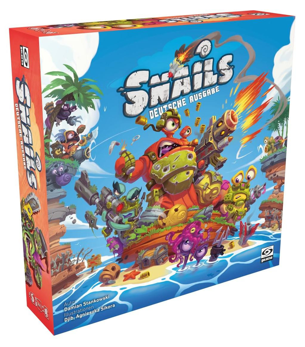 Slakken tactisch miniatuur bordspel van Elznir Games