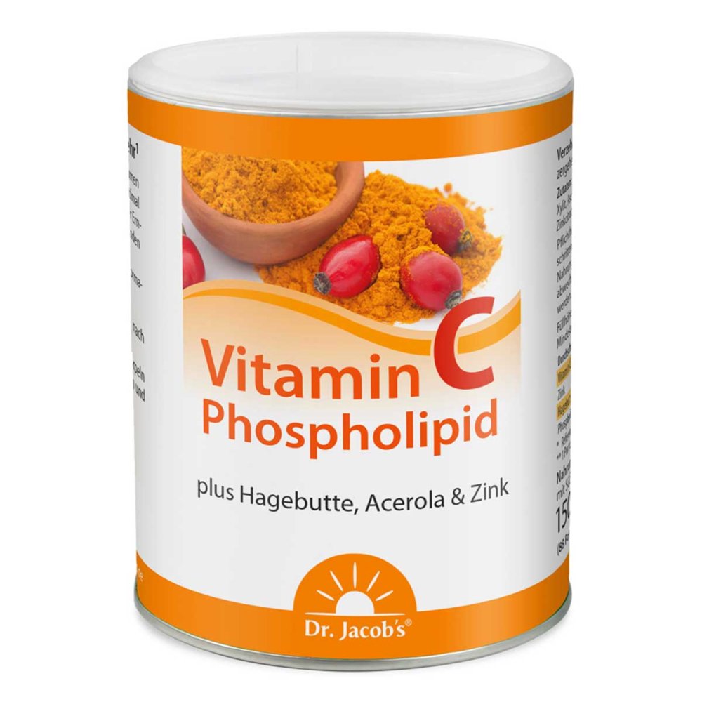 Dr. Jacob's Medical GmbH Dr. Jacob's Vitamin-C-Phospholipid Hagebutte Acerola Pulver 15637186