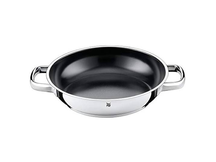WMF Durado Servierpfanne 24 cm, Edelstahlpfanne Induktion, Antihaftbeschichtet, für alle Herdarten geeignet, energiesparend, Keramikbeschichtung, energiesparend, backofenfest bis 260 Grad