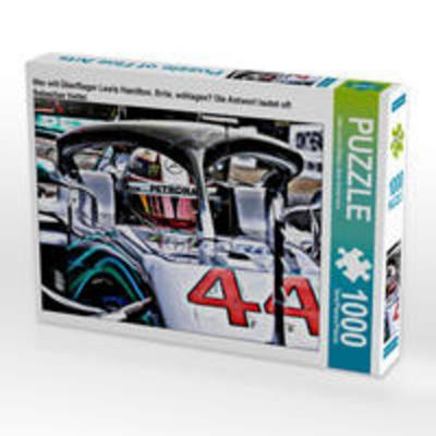 CALVENDO Puzzle Wer will Überflieger Lewis Hamilton, Brite, schlagen? Die Antwort lautet oft Sebastian Vettel. | 1000 Teile Lege-Größe 64x48cm Foto-Pu