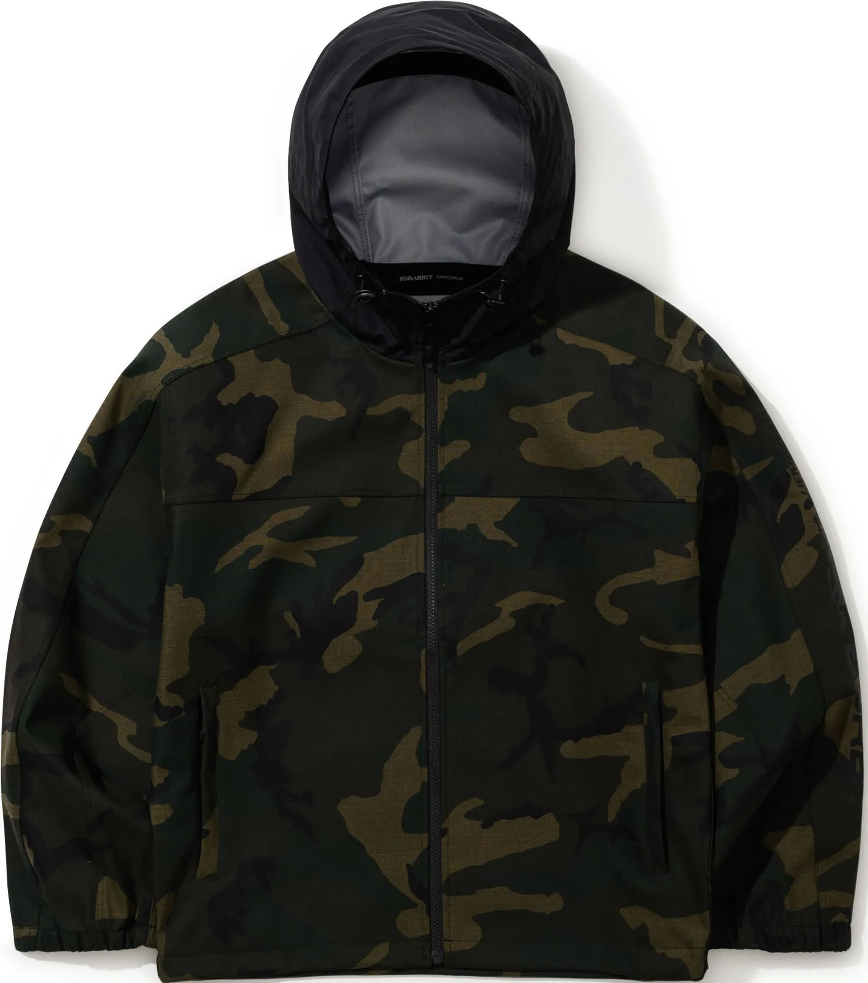 BS RABBIT RC 3L HOODED JACKET  - WOODLAND CAMO - Unisex