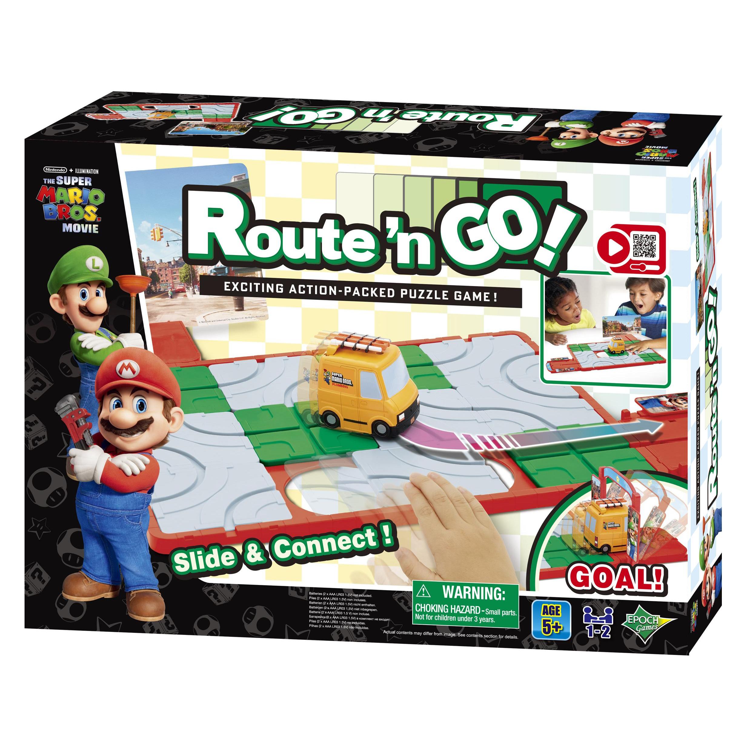 Epoch Super Mario Route'N Go (Englisch, 1 - 2 Spieler) (7465)