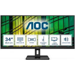 AOC U34E2M/BK Monitor 86,4 cm (34 Zoll)