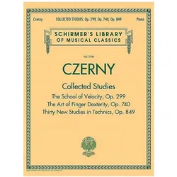 Czerny: Collected Studies - Op. 299, Op. 740, Op. 849: Schirmer Library of Classics Volume 2108, Fachbücher von Carl Czerny