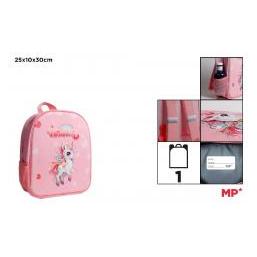 Kids Euroswan Plecak jednokomorowy Jednorożec różowy 25x10x30cm (63882874)
