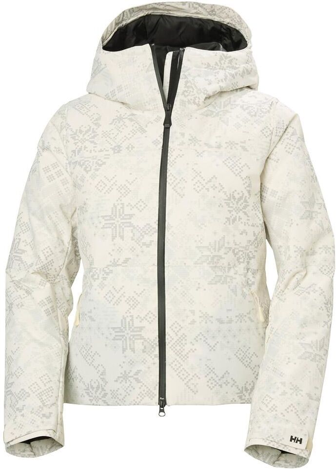 Helly Hansen  - Nora Short Puffy Cream New Nordic Aop - S - Blouson Ski