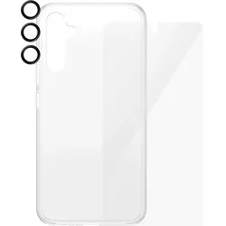 Safe Edge to Edge Glass + Case (Samsung Galaxy A35), Smartphone Schutzfolie, Transparent