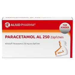 PARACETAMOL AL 250 Kleinkindersuppositorien 10 St