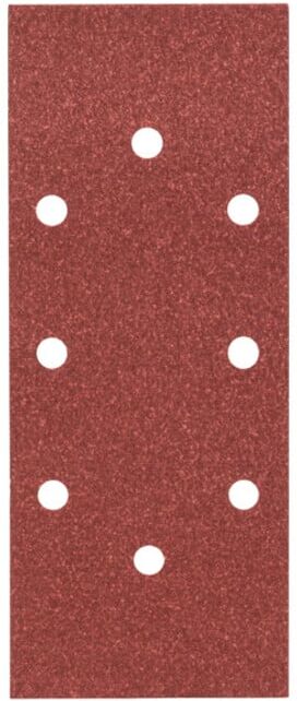 Set de 25 feuilles abrasives pour ponceuse vibrante, grain 80 ; Bosch (2607017105)