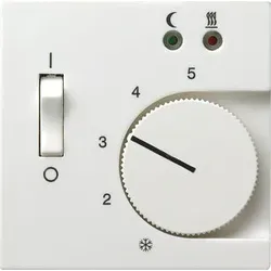 Gira Drehknopf Raumtemp reinweiß glänzend System 55 149403 diverse Symbole