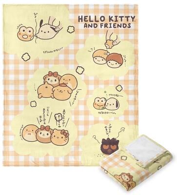 Sanrio Hello Kitty and Friends Silk Touch Throw Blanket