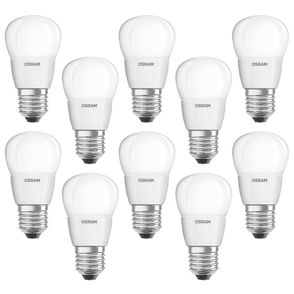 Osram LED Star Tropfen Classic P 5W E27 Warmwit 2700K Matt - 10 stuks