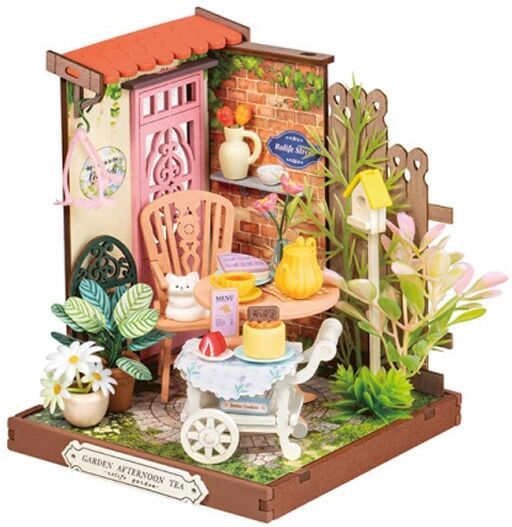 Fancy Tea Yard - Miniature 3D DIY Rolife