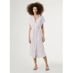 Pepe Jeans für Damen. PL953762 Linda Kleid hellrosa (XL), Lässig, Baumwolle, Kurzarm