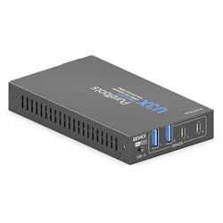 PureTools - USB3 Cat Extender Hub (geräteseitig) - USB 3.2 Gen1 Data Extender Hub mit vier Geräteanschlüssen