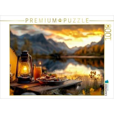 CALVENDO Puzzle Was für ein Abend | 1000 Teile Lege-Größe 64x48cm Foto-Puzzle für glückliche Stunden