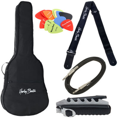 Harley Benton EW-Guitar Accessory Pack Noir