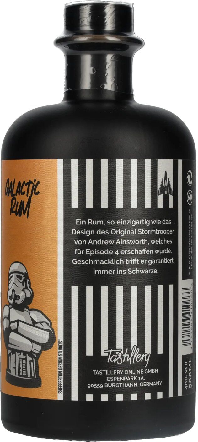 Stormtrooper Original GALACTIC Rum Batch 01 40% Vol. 0,5l