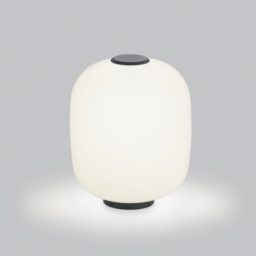 Helestra LED-Tischleuchte MILO mattschwarz Ø 27 cm 19/2631.22 4022671121422
