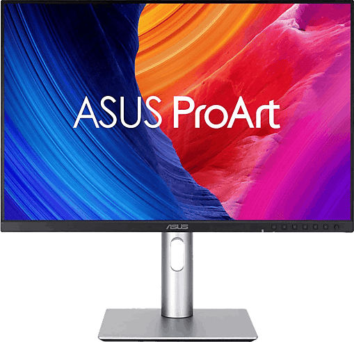 Monitor - ASUS ProArt PA248QFV, 24.1 " WUXGA, 100 Hz, 5 ms, IPS, Altura ajustable, Altavoces integrados, HDR10, Plata