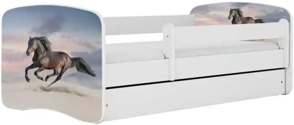 Höffner Bett  Pferd ¦ weiß ¦ Maße (cm): B: 80 H: 61