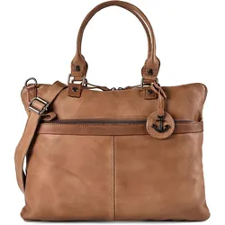 Harbour 2nd Urban Poets Vega Laptoptasche Leder 38 cm (16.14"), Notebooktasche, Orange