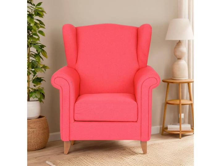 Polstersessel Loretta, Rosa ca. 86x81x105 cm