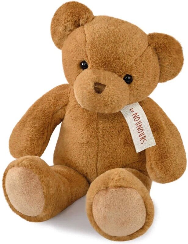 LE NOUNOURS : Ours en peluche noisette 40 cm - Histoire d'Ours