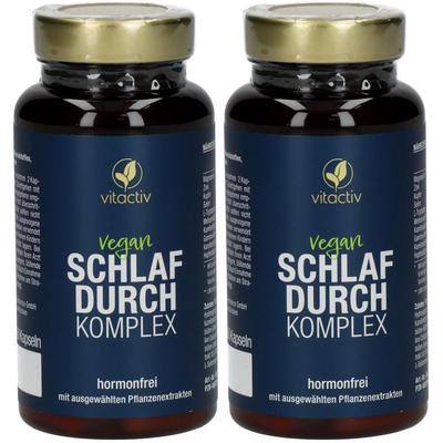 Schlafdurch Komplex Hormonfrei Kapseln x2 2x60 St