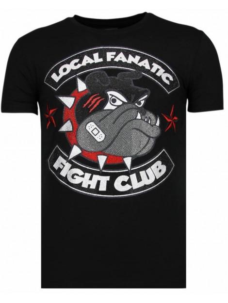 Local Fanatic Fight club spike rhinestone t-shirt