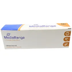 12x5 MediaRange Lithium Knopfzelle Batterien CR2016 3V