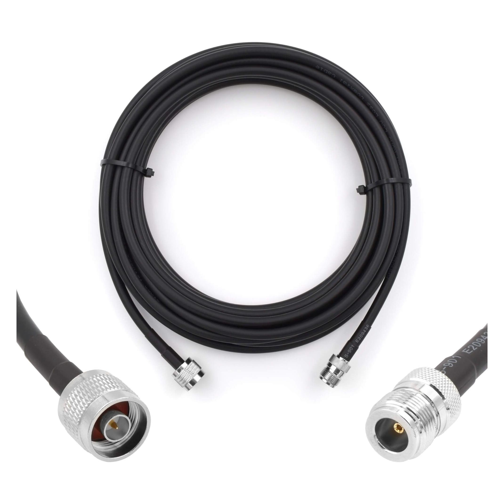 Rangeful N Male to N Female 1m Coaxial Cable HF300 (LMR300 equivalent) HF300-NM-NF-1 (HF300-NM-NF-1)