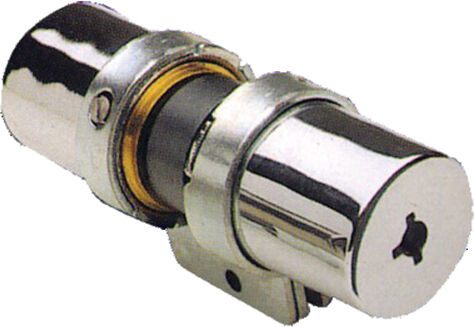 Cylindre monobloc SUPER-SURETE double entrée à bille 39,5 x 39,5 mm BRICARD 811900