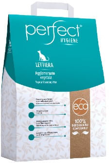 Lettiera per Gatti Agglomerante in Fibra Perfect 10L