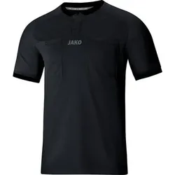 JAKO Herren Schiedsrichter Trikot KA, Größe 3XL in Schwarz Schwarz