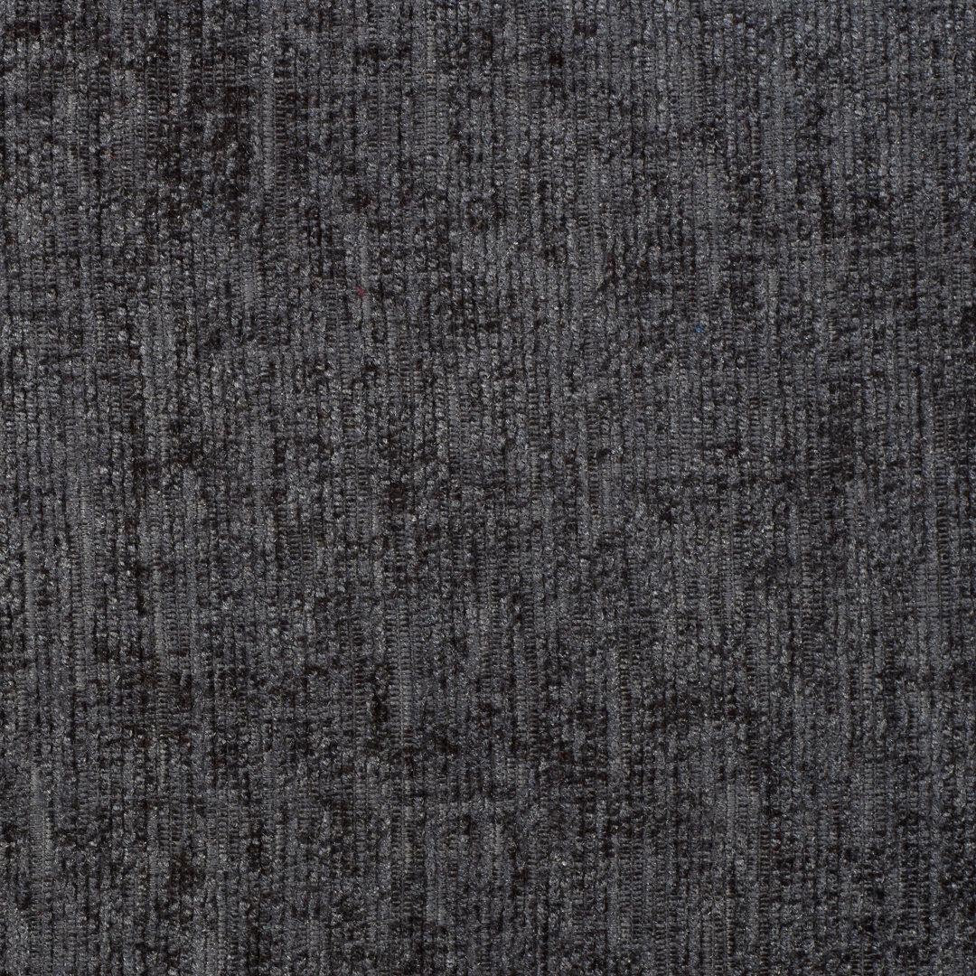 Zipcode Design Denfield Upholstered Chenille Panel Headboard Charcoal Double (4'6)